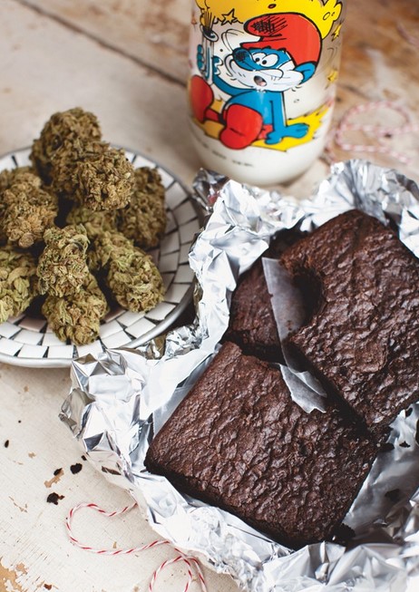 Marijuana brownies