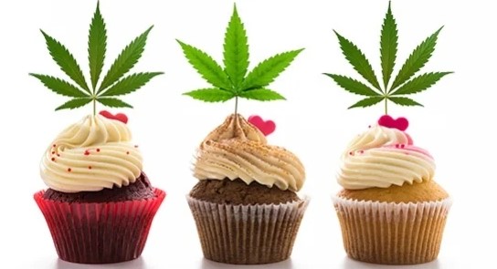 Marijuana cupcakes